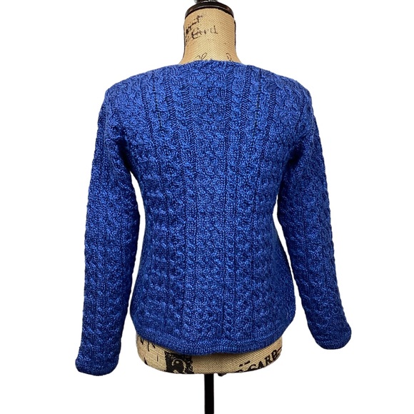 Aran Sweater Market Ireland Cable Knit Wool - Picture 4 of 6
